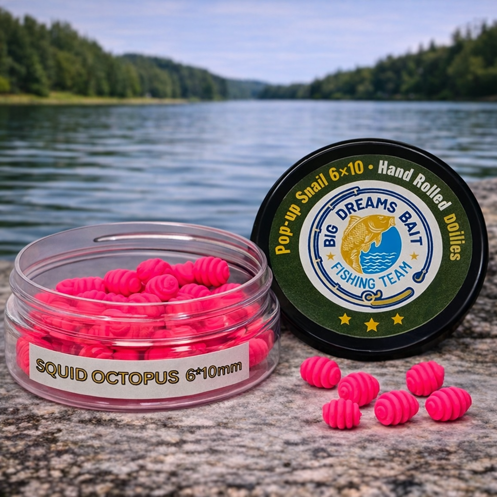 Pop-Up Snail 6×10mm Squid Octopus