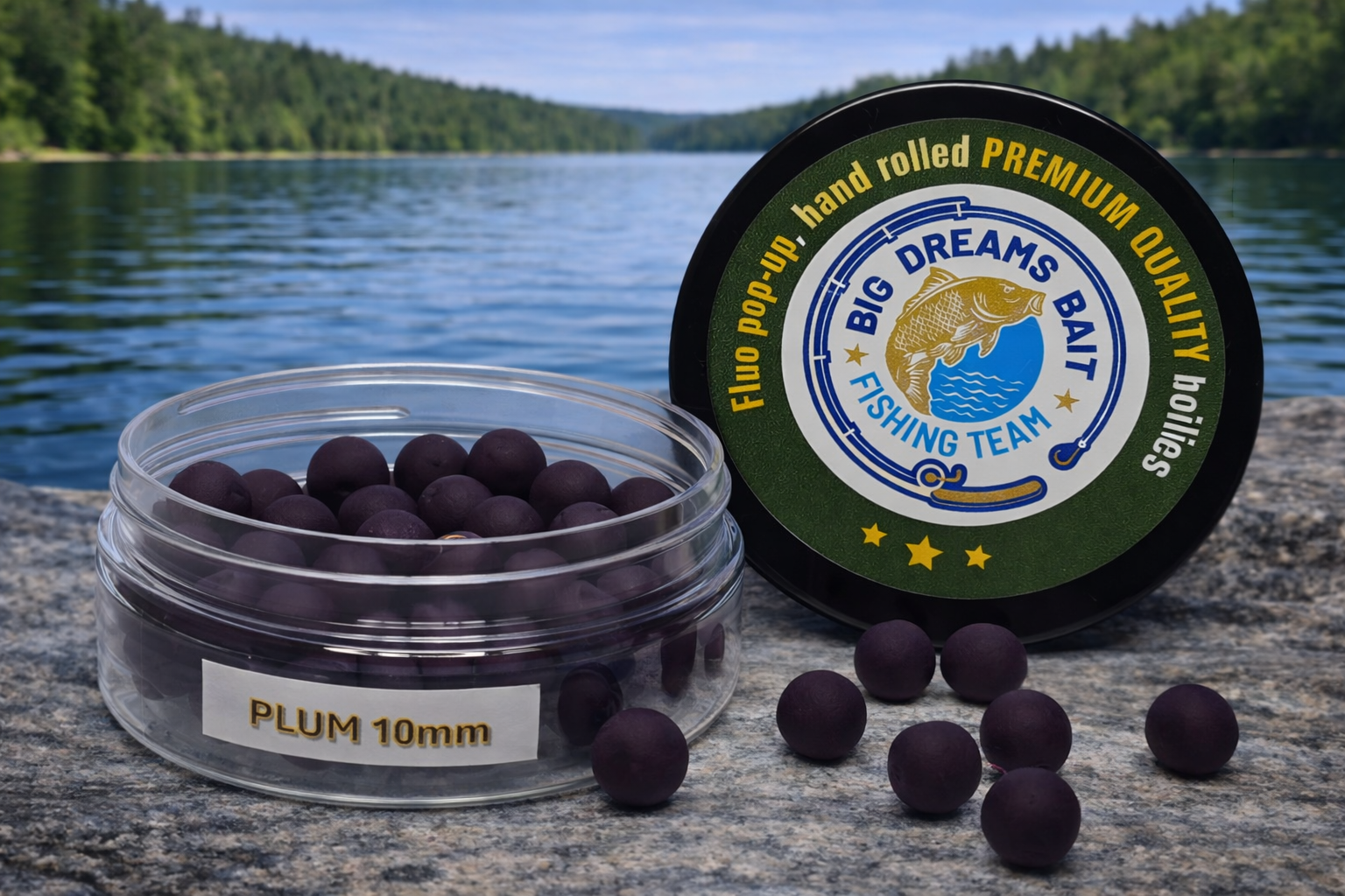 Fluo Pop-Up Plum 10mm