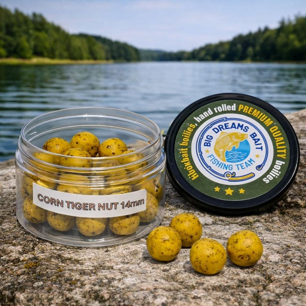 Hookbait boilies Corn Tiger Nut 14mm