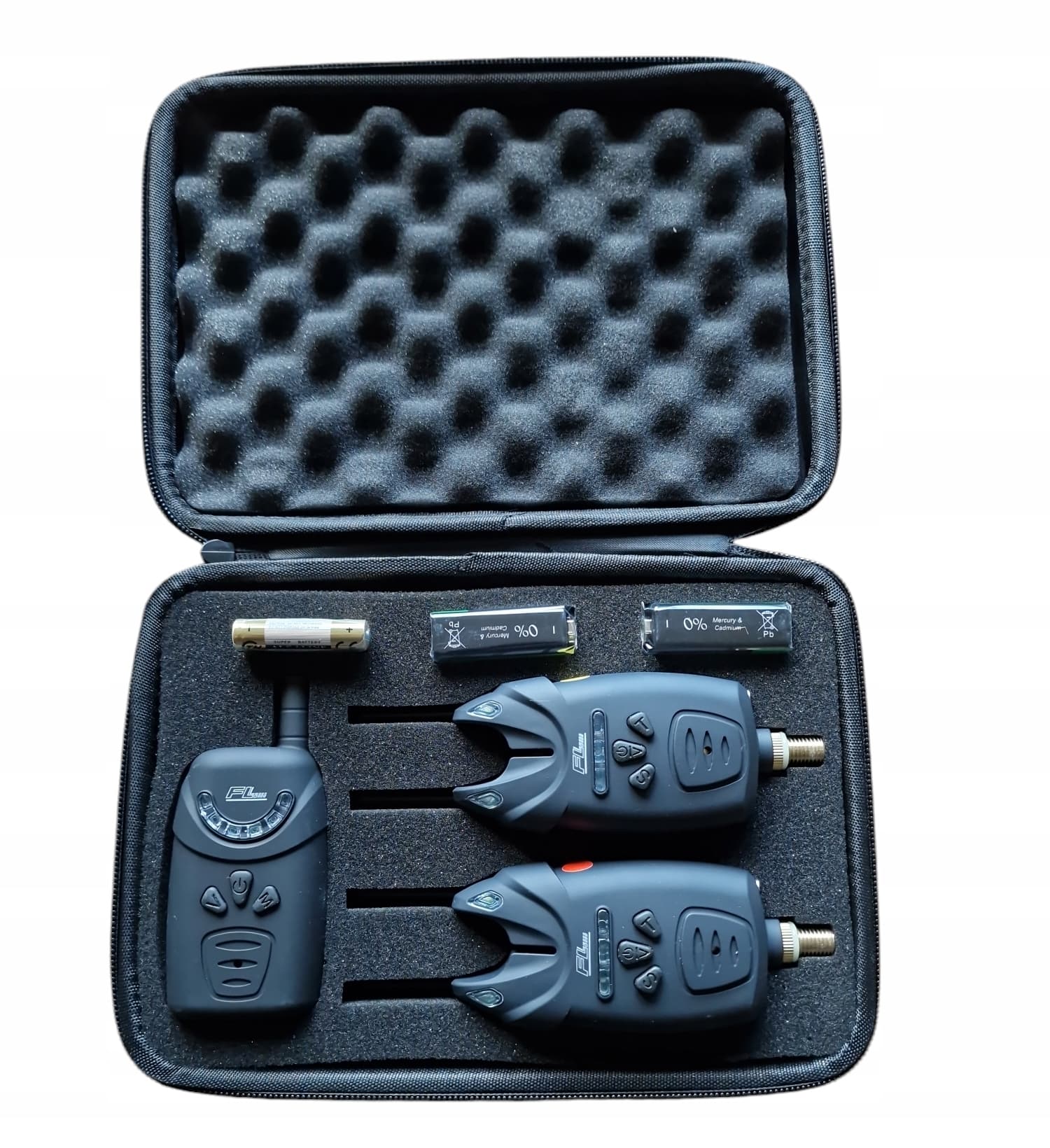 New Bite Alarm Set with Receiver FL JY-7-2