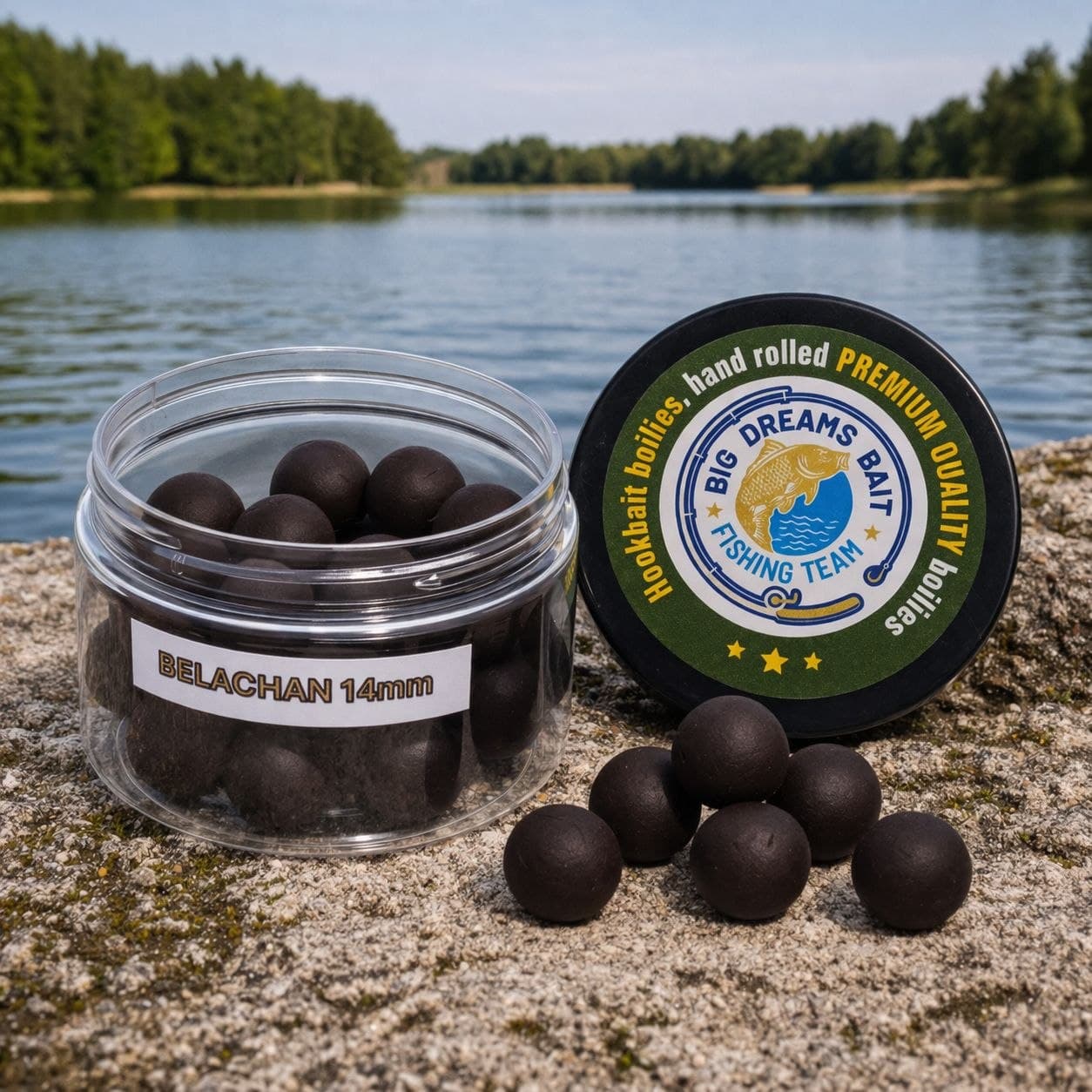 Hookbait boilies 14 mm Belachan