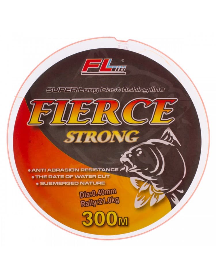 FL Fierce Strong Monofilament Line 300 m – High Strength and Visibility